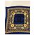 Foulard chanel seta 100 % seta 90 x 90 cm Blu scuro - vista 15