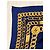 Foulard chanel seta 100 % seta 90 x 90 cm Blu scuro - vista 17