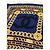 Foulard chanel seta 100 % seta 90 x 90 cm Blu scuro - vista 19