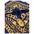 Foulard chanel seta 100 % seta 90 x 90 cm Blu scuro - vista 20