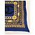 Foulard chanel seta 100 % seta 90 x 90 cm Blu scuro - vista 3