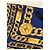 Foulard chanel seta 100 % seta 90 x 90 cm Blu scuro - vista 7