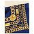 Foulard chanel seta 100 % seta 90 x 90 cm Blu scuro - vista 8