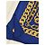 Foulard chanel seta 100 % seta 90 x 90 cm Blu scuro - vista 9