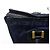 Borsa a mano Fendi Boston Zucca tela nera Nero Blu navy Blu scuro - vista 10