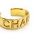 Bracciale rigido placcato oro Chanel D'oro - vista 4