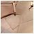 Céline Borsa a mano verticale in tela CELINE in pelle 2 in 1 rosa oro Auth sw418 D'oro - vista 19