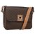 Céline Borsa a spalla in tela Macadam CELINE in pelle PVC marrone oro Auth 122540 D'oro