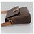Céline Borsa a spalla in tela Macadam CELINE in pelle PVC marrone oro Auth 122540 D'oro - vista 4