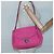 PRADA Borsa a Spalla con Catena in Nylon Rosa Auth 92071 - vista 26