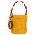 Louis Vuitton Borsa a Spalla Bucket LV Vacation Pile Gialla M25144 LV Auth KD246SM Giallo