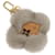 LOUIS VUITTON Vivienne Porte Cles Vivienne Charm Gray M00894 Auth 121763A Brown Metal  ref.2219850