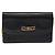 Borsa a spalla con catena GUCCI in pelle nera e oro Auth 121927 Nero D'oro - vista 13