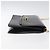 Borsa a spalla con catena GUCCI in pelle nera e oro Auth 121927 Nero D'oro - vista 3