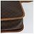 Céline Bolso de hombro de lona Macadam CELINE en cuero PVC marrón dorado Auth 117973 Castaño - vista 17