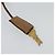 Céline Bolso de hombro de lona Macadam CELINE en cuero PVC marrón dorado Auth 117973 Castaño - vista 9