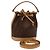 ETRO Borsa a Spalla Paisley PVC Marrone Oro Auth am8283 D'oro