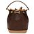 ETRO Borsa a Spalla Paisley PVC Marrone Oro Auth am8283 D'oro - vista 2