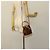 ETRO Borsa a Spalla Paisley PVC Marrone Oro Auth am8283 D'oro - vista 22