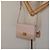 SAINT LAURENT Borsa a Spalla Bellecious in Pelle Scamosciata Rosa Auth sw424 - vista 24
