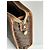 Triomphe Céline Clutch in pelle vintage Celine Paris marrone - vista 3