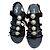 Sandali in pelle nera Chanel 41 Nero