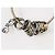 Splendidi orecchini DOLCE & GABBANA cerchio con sferette swarovski Argento - vista 12