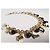 Delizioso bracciale DOLCE & GABBANA acciaio dorato "Desire" con charms D'oro - vista 12