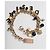 Delizioso bracciale DOLCE & GABBANA acciaio dorato "Desire" con charms D'oro - vista 3