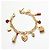 Delizioso bracciale DOLCE & GABBANA acciaio dorato charms rossetto e altri - vista 5