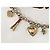 Delizioso bracciale DOLCE & GABBANA acciaio dorato charms rossetto e altri - vista 6