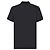 Polo preto de algodão piqué com logo Eddie da Burberry - vista 3