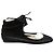 Bailarinas Jimmy Choo Negras de Ante Negro