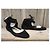 Bailarinas Jimmy Choo Negras de Ante Negro - vista 2