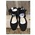 Bailarinas Jimmy Choo Negras de Ante Negro - vista 4
