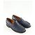 JW Anderson Mocassins en cuir bleus - vue 3