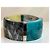Stupendo bracciale DOLCE & GABBANA alto rigido turchese e multicolore - vista 3