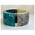 Stupendo bracciale DOLCE & GABBANA alto rigido turchese e multicolore - vista 6