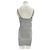 Autre Marque ARITZIA Graues kurzes geripptes Kleid mit Trägern - Ansicht 2