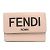 Cartera tri-fold micro rosa Fendi Roma