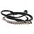 Hermès Bracciale in pelle con charm Hermes nero e argento 925 - vista 2