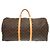 Borsa Monogram Keepall Bandoulière 60 di Louis Vuitton Marrone Monogramma - vista 3