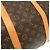 Borsa Monogram Keepall Bandoulière 60 di Louis Vuitton Marrone Monogramma - vista 9