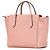 Borsa Swing Mini Gucci in pelle di vitello rosa - vista 2