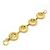 Bracciale in charm dorato Chanel Coco Mark D'oro - vista 3