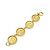Bracciale in charm dorato Chanel Coco Mark D'oro - vista 4