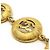 Bracciale in charm dorato Chanel Coco Mark D'oro - vista 5