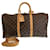 Louis Vuitton Monogram Keepall Bandouliere 50 Brown Beige Plastic  ref.2221267