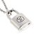 Collana con lucchetto Silver Lockit di Louis Vuitton - vista 4