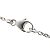 Collana con lucchetto Silver Lockit di Louis Vuitton - vista 6